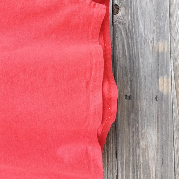 Adidas red long sleeve boy's shirt size 6 - Picture 4 of 9